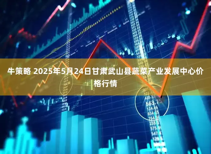 牛策略 2025年5月24日甘肃武山县蔬菜产业发展中心价格行情